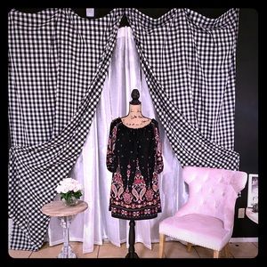 Women’s silky bohemian off shoulder dress
